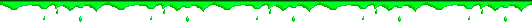 A pixel art GIF of neon green slime dripping.